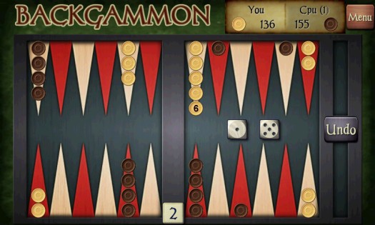 Backgammon Free 4.12. Скриншот 15