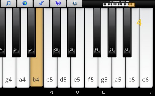 Piano Melody 288.0. Скриншот 2