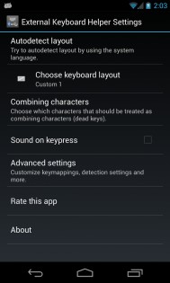 External Keyboard Helper Demo 7.4. Скриншот 7