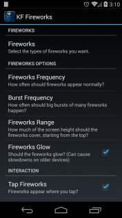 KF Fireworks Free 1.21. Скриншот 8