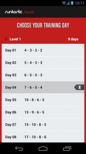 Runtastic Squats Workout 1.13. Скриншот 6