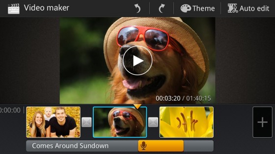 Samsung Video Editor 6.0.1. Скриншот 2
