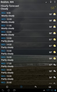 Sense flip clock & weather 7.21.0. Скриншот 5