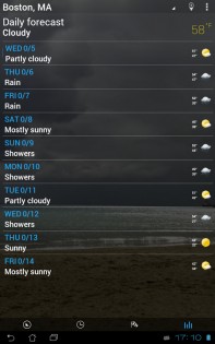Sense flip clock & weather 6.57.5. Скриншот 7
