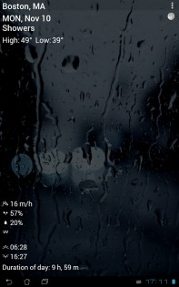 Sense flip clock & weather 6.57.5. Скриншот 8