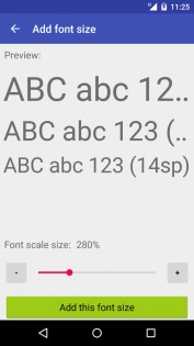 Big Font 3.85. Скриншот 4