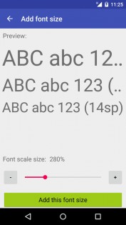 Big Font 3.93. Скриншот 4