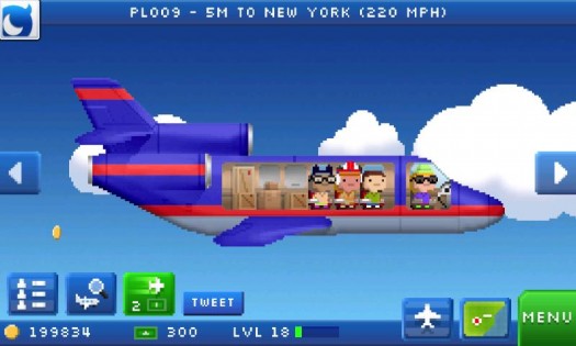 Pocket Planes 2.11.0. Скриншот 1