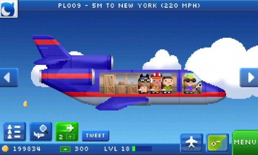 Pocket Planes 2.9.0. Скриншот 1