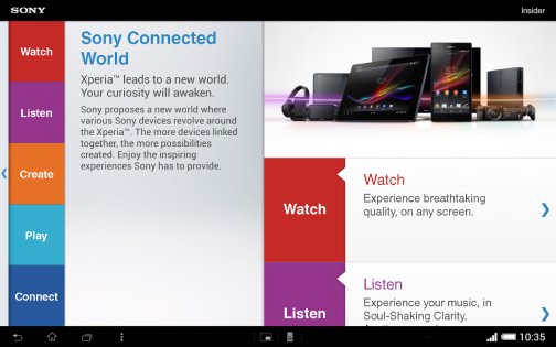 Sony Insider 4.3.1. Скриншот 7