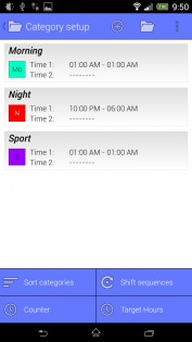 Work Calendar Lite 4.0.22. Скриншот 4