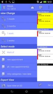 Work Calendar Lite 4.0.22. Скриншот 7