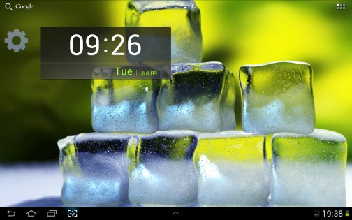 Ice Cubes Live Wallpaper 1.1.7. Скриншот 1