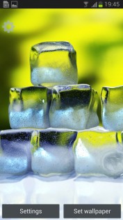 Ice Cubes Live Wallpaper 1.1.7. Скриншот 3