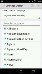 Language Enabler 3.7.0. Скриншот 1