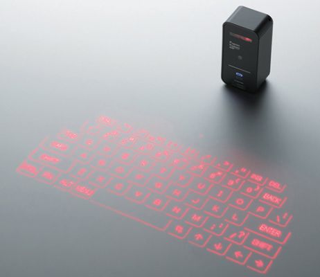 Смартфоны оснастят беспроводными проекционными клавиатурами