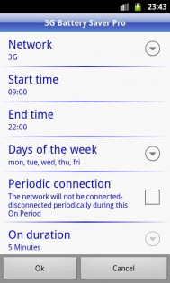 3G Battery Saver 2.5.2. Скриншот 2