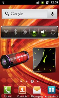 3D Design Battery Widget R2 1.0. Скриншот 3