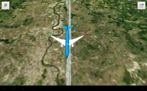 Plane Finder 3D 1.0. Скриншот 2