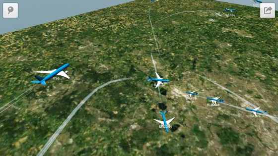 Plane Finder 3D 1.0. Скриншот 10