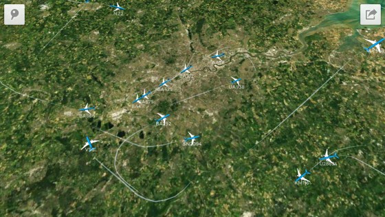 Plane Finder 3D 1.0. Скриншот 12