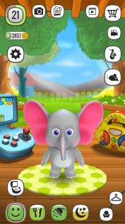 Мой Говорящий Слон — Мой Виртуальный Питомец для Детей 1.1. Скриншот 2