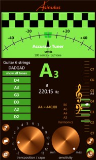 Accurate Tuner Pro. Скриншот 3