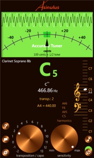 Accurate Tuner Pro. Скриншот 4