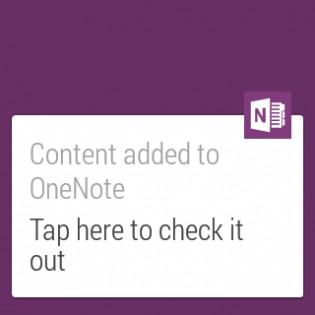 OneNote для Android Wear 1.0.3. Скриншот 2