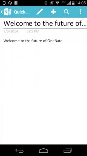 OneNote для Android Wear 1.0.3. Скриншот 3