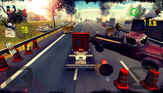 Road Fury: Zombies 3D 1.0. Скриншот 1