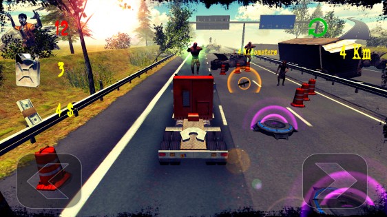 Road Fury: Zombies 3D 1.0. Скриншот 2