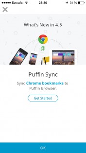 Puffin Web Browser. Скриншот 1