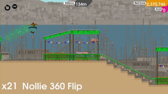 OlliOlli 1.2. Скриншот 2