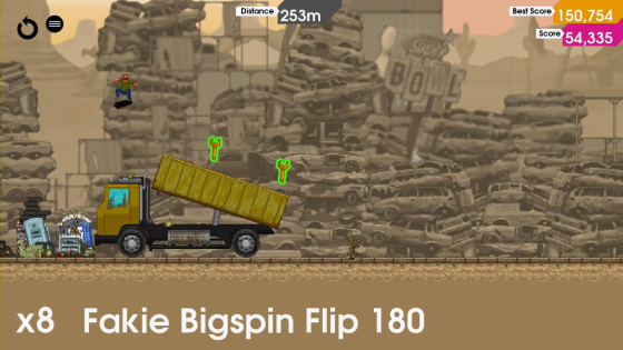 OlliOlli 1.2. Скриншот 3