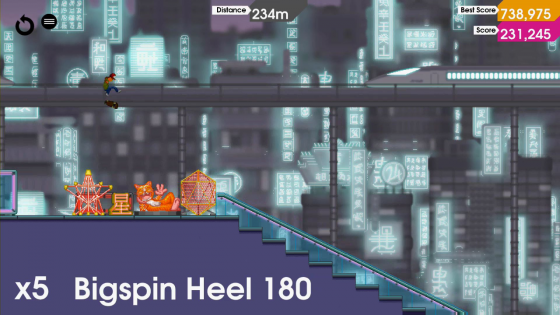 OlliOlli 1.2. Скриншот 5