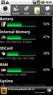 System Info for Android 1.26.2. Скриншот 1