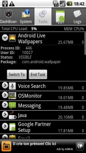 System Info for Android 1.26.2. Скриншот 2