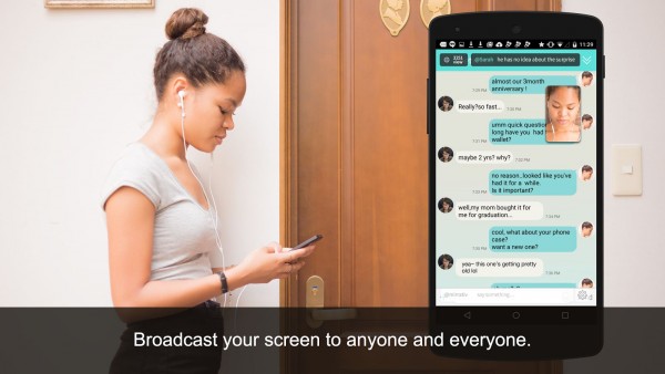 Новое Android-приложение Mirrativ позволяет транслировать любое содержимое экрана в сеть