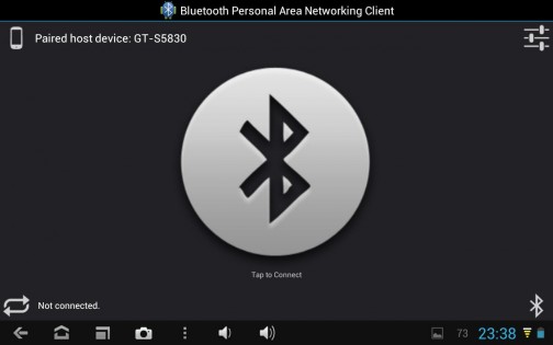 Bluetooth PAN 1.14. Скриншот 1