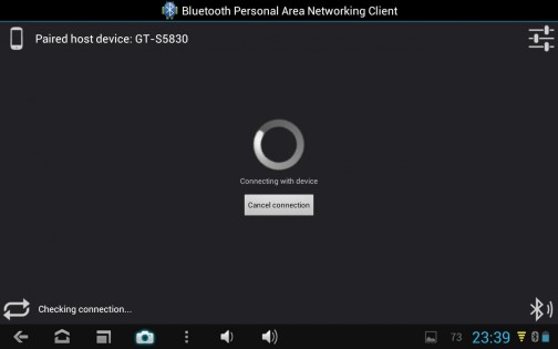 Bluetooth PAN 1.14. Скриншот 4