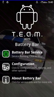 T.E.A.M. Battery Bar Pro 3.2. Скриншот 1