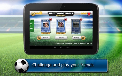Fluid Football 1.4.0. Скриншот 4
