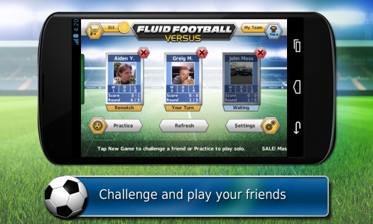Fluid Football 1.4.0. Скриншот 14