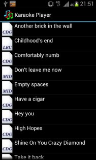 Karaoke Player 1.31. Скриншот 11