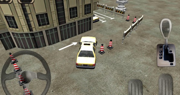Taxi Driver 3D Cab parking 1.3. Скриншот 1