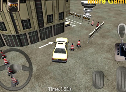 Taxi Driver 3D Cab parking 1.3. Скриншот 4