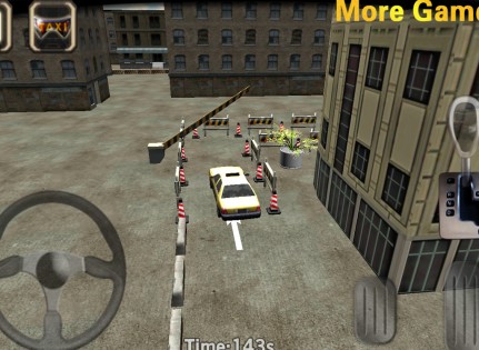 Taxi Driver 3D Cab parking 1.3. Скриншот 6