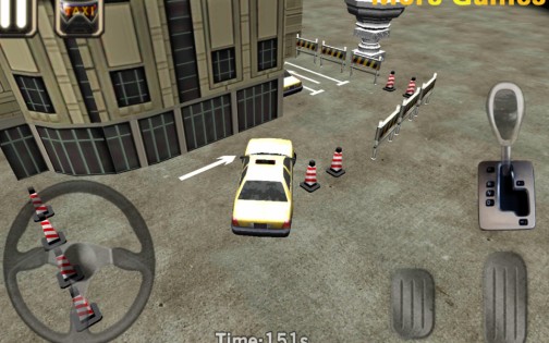 Taxi Driver 3D Cab parking 1.3. Скриншот 7