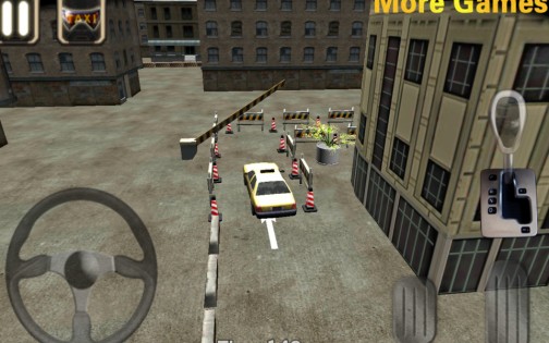 Taxi Driver 3D Cab parking 1.3. Скриншот 9